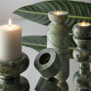 Rock Candle Holder Large