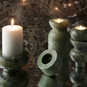 Rock Candle Holder Medium