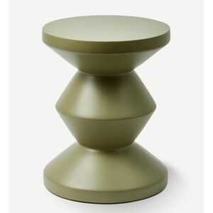 Zig Zag Matt Olive Outdoor